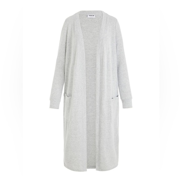 NOISY MAY | Gray Long Open Cardigan - Picture 11 of 13